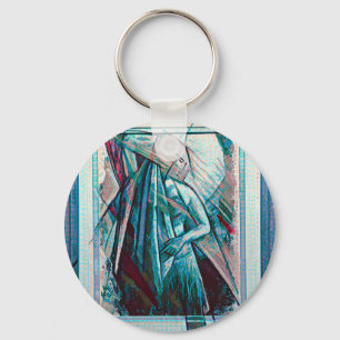 Kuba Art Deco Belly Dancer Nyckelring