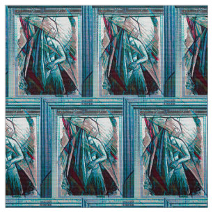 Kuba Art Deco Belly Dancer Tyg