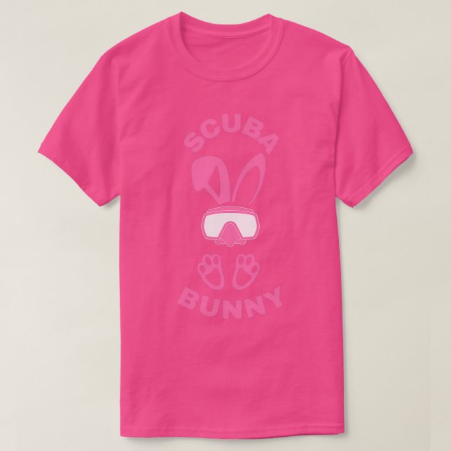 Kuba Bunny för Påsk-dykdyr vattenbunny T Shirt (Design framsida)
