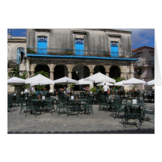 Kuba Cafe Hälsningskort