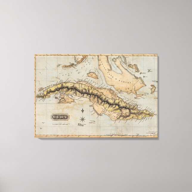 Kuba Canvastryck (Framsida)