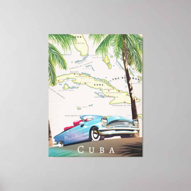 Kuba Canvastryck (Framsida)