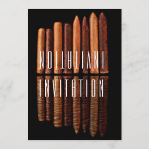 Kuba Cigars Habana-inbjudan Inbjudningar