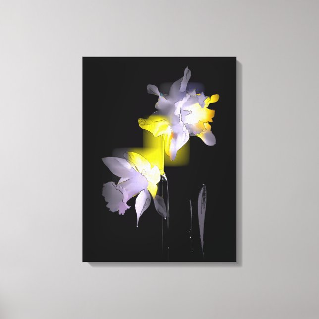Kuba Daffodils Canvastryck (Framsida)