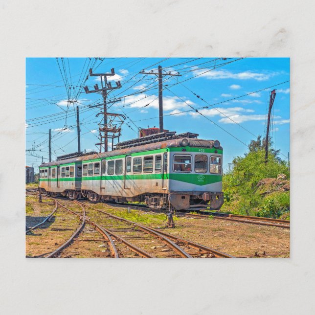 KUBA: Den Felcuba lokalen trafikerar på den Heshey Vykort (Framsida)