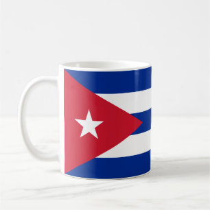 Kuba Flagga Kaffemugg