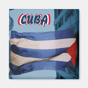 Kuba flagga magnet