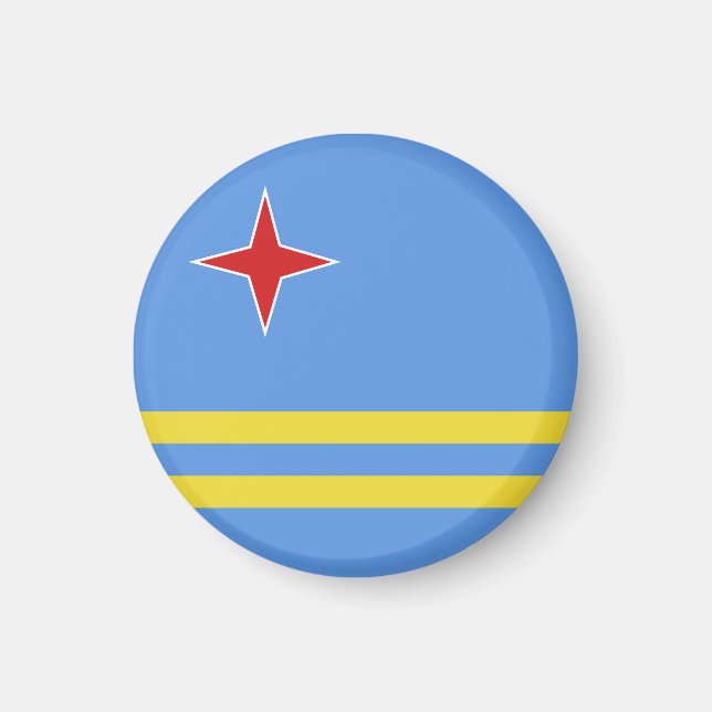 Kuba flagga magnet (Framsidan)