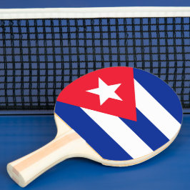 Kuba flagga pingisracket