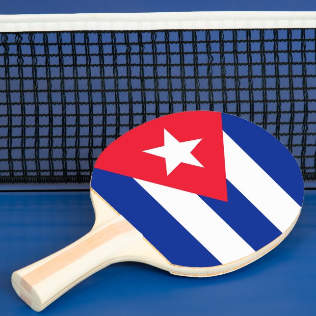 Kuba flagga pingisracket (Insitu)