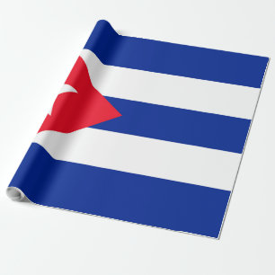 Kuba flagga presentpapper
