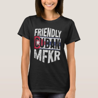 Kuba Flagga Proud Cubans Manar & Women 2 T Shirt