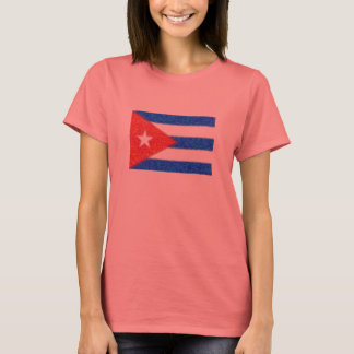 Kuba flagga t-shirt