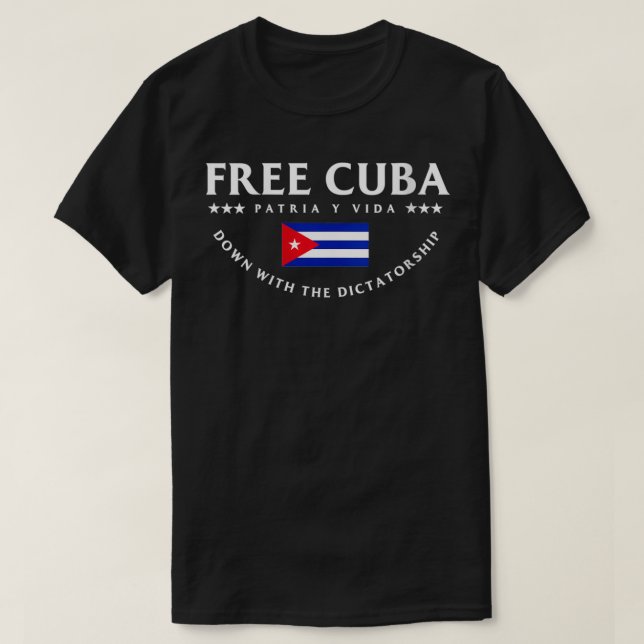 Kuba fritt från kvinnor VNeck1 T Shirt (Design framsida)
