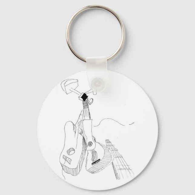 Kuba Guitars Nyckelring (Framsida)