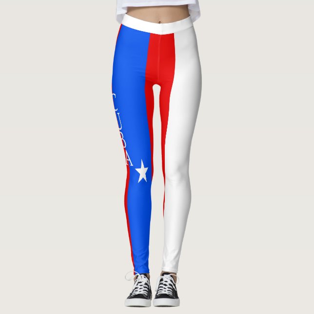 Kuba Guld Leggings (Framsida)