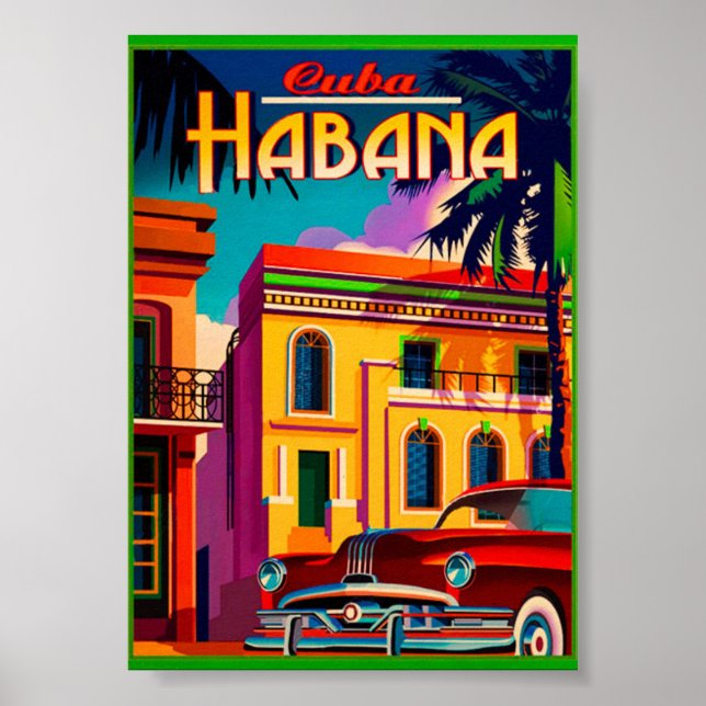 Kuba Habana Poster (Framsidan)