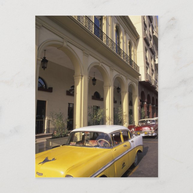 Kuba, Havanna. Färgfull Chevy från 1950-talet Vykort (Framsida)