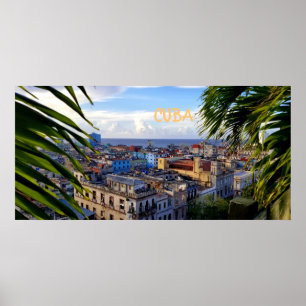 Kuba Havanna Poster