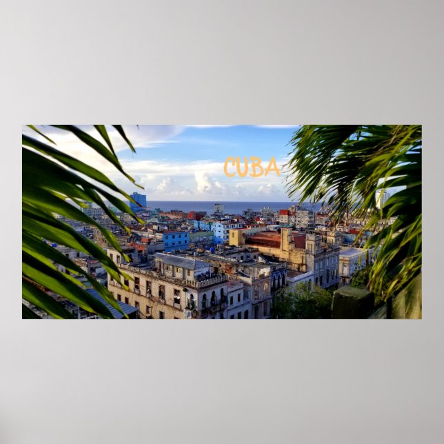 Kuba Havanna Poster (Framsidan)