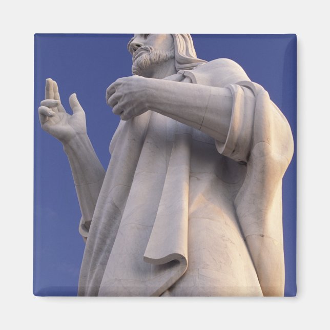 Kuba, Havanna, Skulptur av Jesus. Magnet (Framsidan)