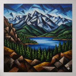 Kuba i bergen poster