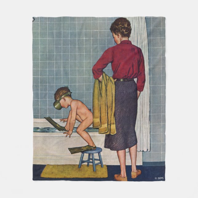 Kuba i Tub Fleecefilt (Framsidan)