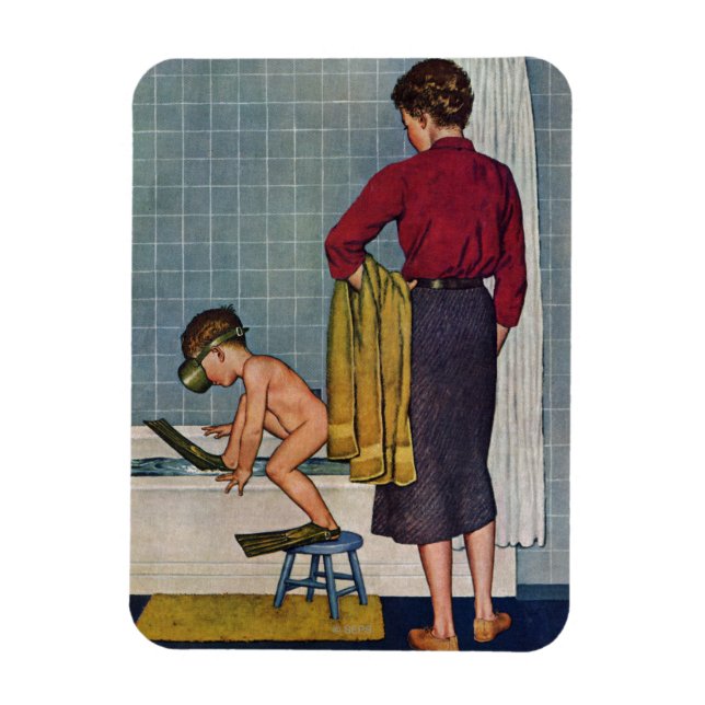 Kuba i Tub Magnet (Vertikal)