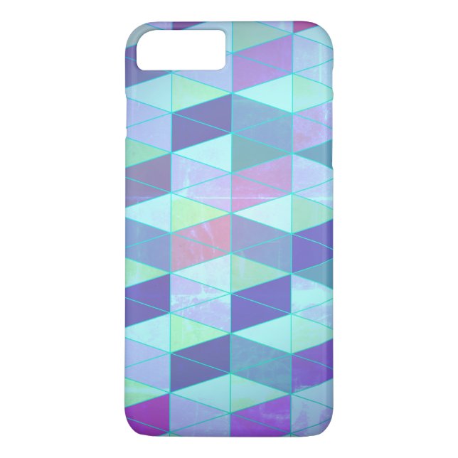 Kuba in i Triangles Geometric Mönster Case-Mate iPhone Skal (Baksida)