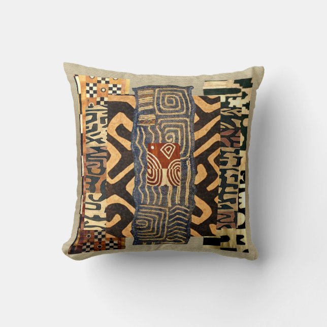 "Kuba-Inspired Cushions Kudde (Framsida)