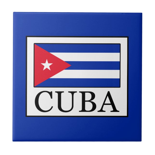 Kuba Kakelplatta (Framsidan)