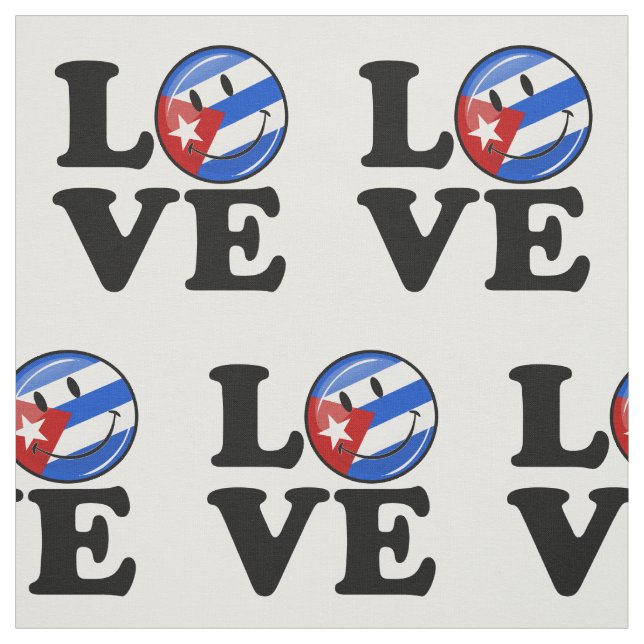 Kuba Kärlek Stil Tyg (Provkarta)