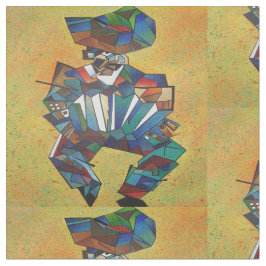 Kuba konst för den akcordionistiska kyrkan tyg