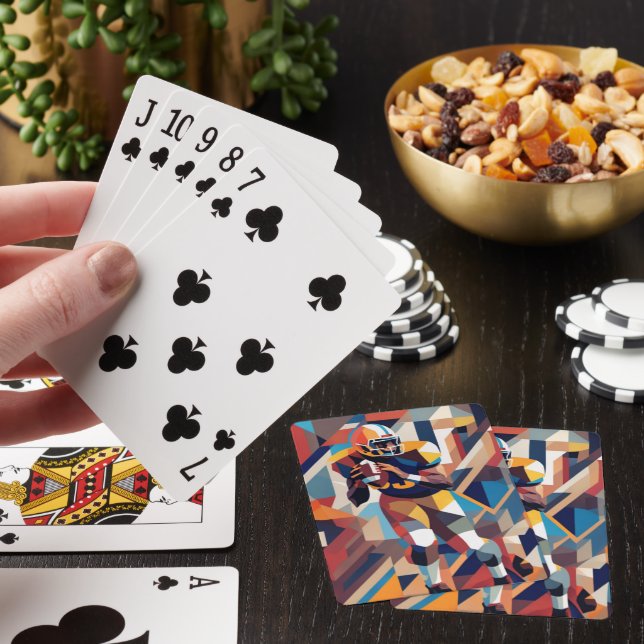 Kuba-kort för amerikanska fotbollspelare casinokort (På plats)