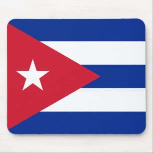 Kuba (Kuba) Flagga Musmatta