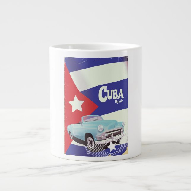 Kuba med flyg jumbo mugg (Framsidan)