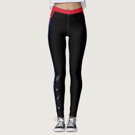 Kuba mode, kubanska Flagga/idrott Leggings
