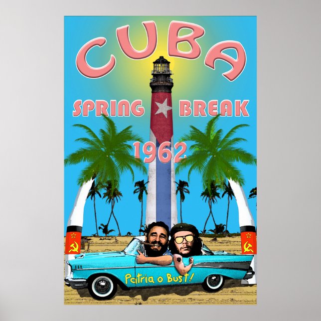 Kuba Påsklov 1962 Poster (Framsidan)