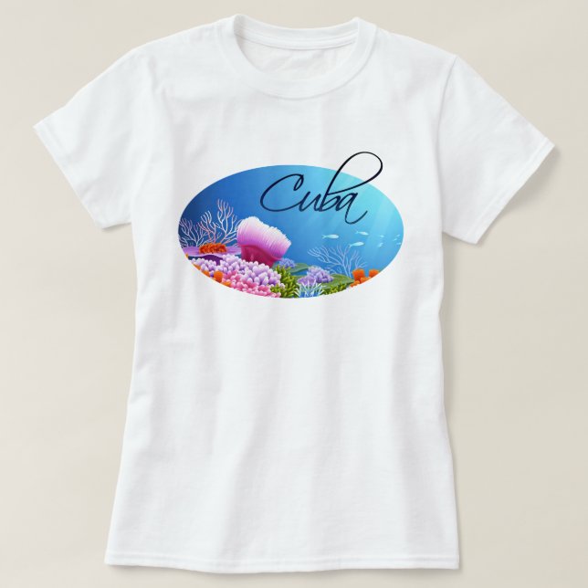 Kuba reef t shirt (Design framsida)