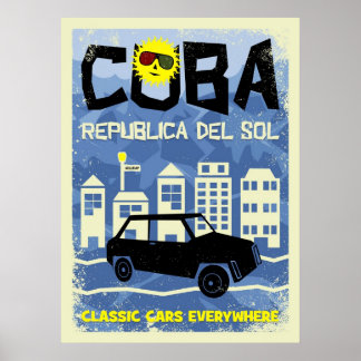 Kuba - Republica del Sol Poster