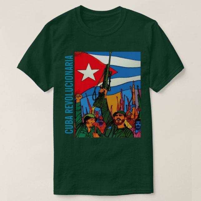 KUBA REVOLUCIONARIA T SHIRT (Design framsida)