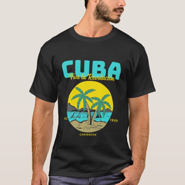 Kuba Revolution T Shirt (Framsida)