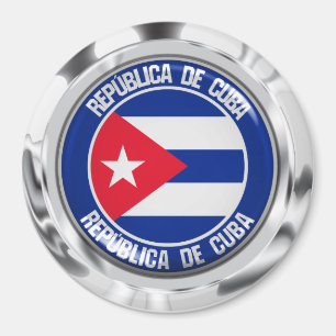 Kuba Round Emblem Magnet