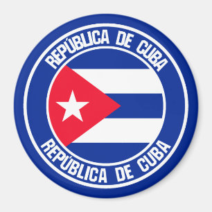 Kuba Round Emblem Magnet