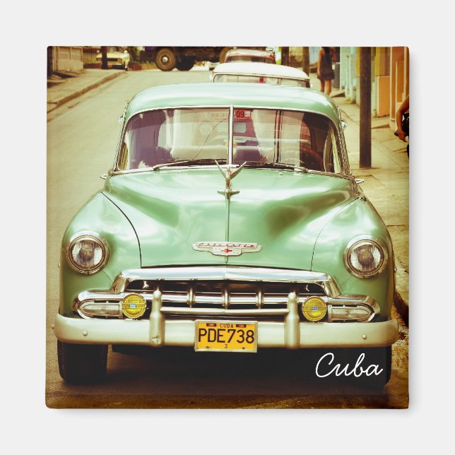 Kuba Square Magnet (Framsidan)