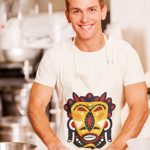 Kuba-stammask Förkläde