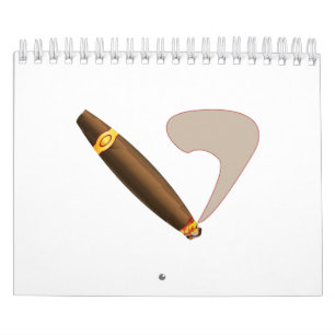 Kuba, stor Tjock, Stil Cigar Kalender