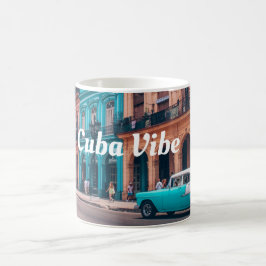 Kuba Travel Helgdag Coffee Mugg"Cuba Vibe" Kaffemugg