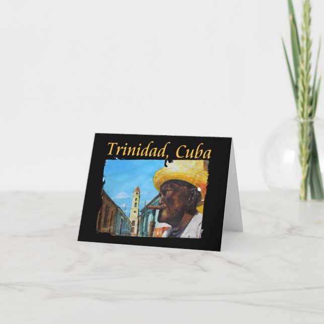 Kuba - Trinidad Cuban Cigar Art Kort (Framsida)
