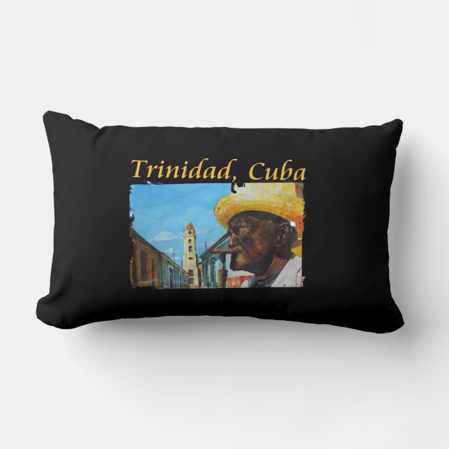 Kuba - Trinidad Cuban Cigar Art Lumbarkudde (Framsida)